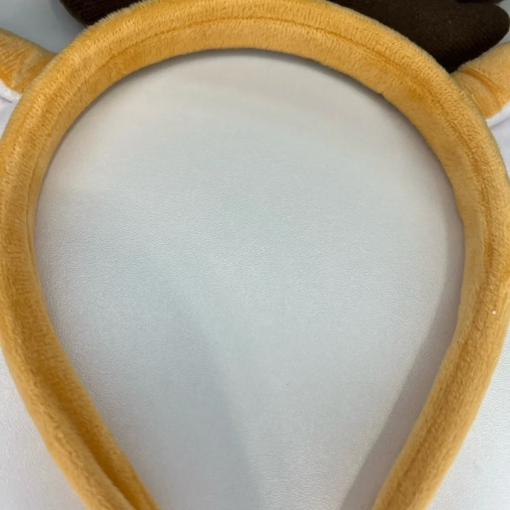 NEW Brown and White Reindeer Antlers Headband